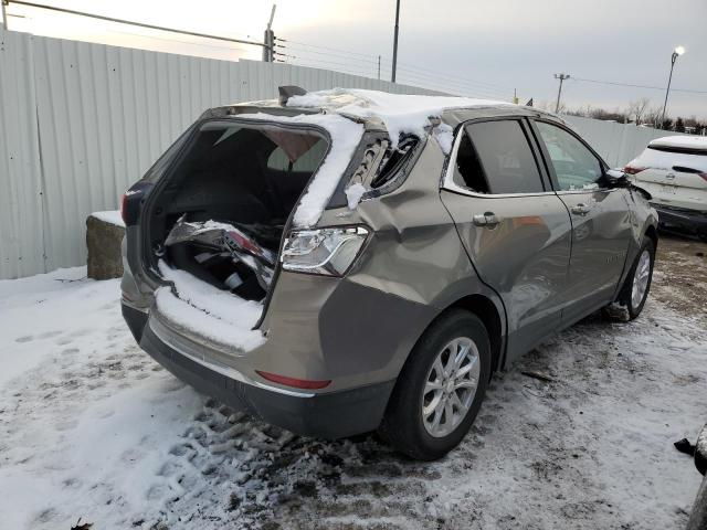 3GNAXSEV1JS627856 - 2018 CHEVROLET EQUINOX LT GRAY photo 3