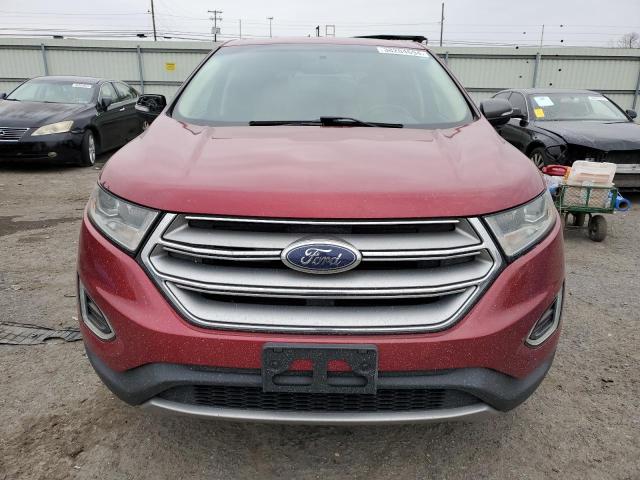 2FMPK3J9XGBB09741 - 2016 FORD EDGE SEL RED photo 5