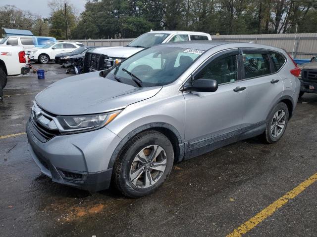 2HKRW5H36KH401480 - 2019 HONDA CR-V LX SILVER photo 1