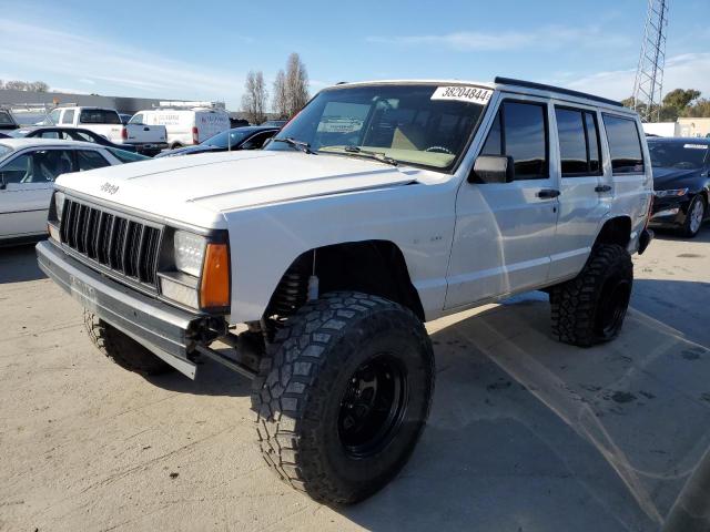 1J4FJ28SXTL252747 - 1996 JEEP CHEROKEE SE WHITE photo 1