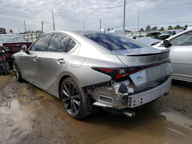 JTHGZ1B26M5048151 - 2021 LEXUS IS 350 F-S GRAY photo 2