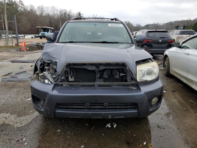 JTEZU17R678078182 - 2007 TOYOTA 4RUNNER LIMITED GRAY photo 5