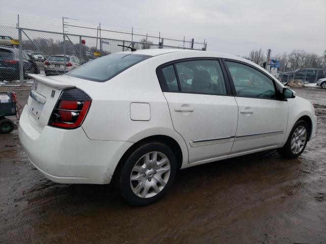 3N1AB6AP5CL765857 - 2012 NISSAN SENTRA 2.0 WHITE photo 3