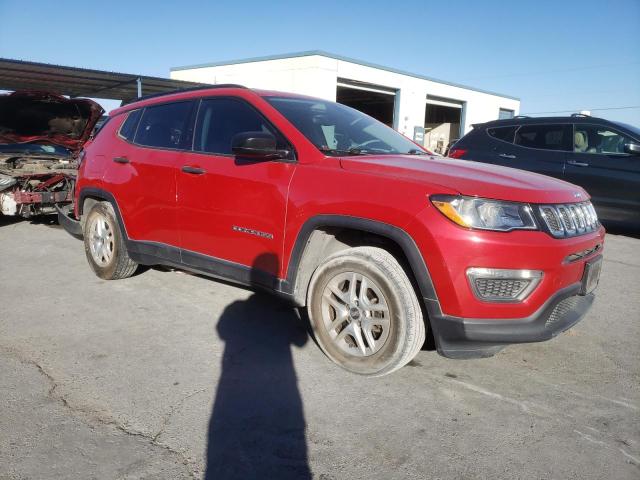 3C4NJCAB0JT226225 - 2018 JEEP COMPASS SPORT RED photo 4