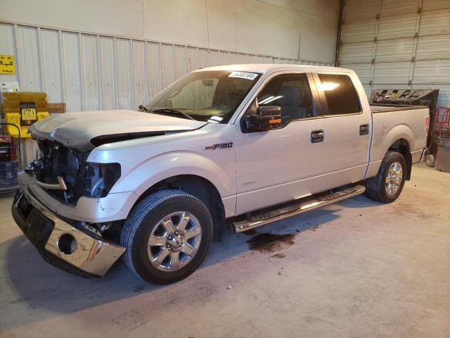 1FTFW1CT9DKE22413 - 2013 FORD F150 SUPERCREW SILVER photo 1