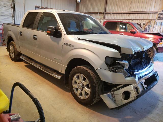 1FTFW1CT9DKE22413 - 2013 FORD F150 SUPERCREW SILVER photo 4
