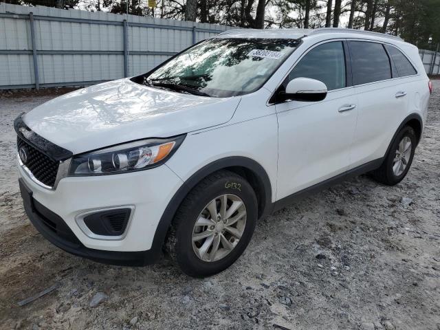 5XYPG4A30JG376445 - 2018 KIA SORENTO LX WHITE photo 1