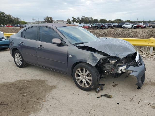 JM1BK12F781855925 - 2008 MAZDA 3 I GRAY photo 4