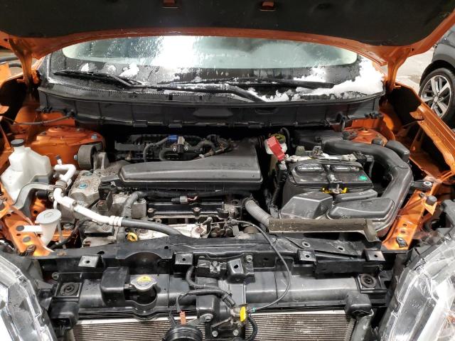 JN8AT2MV2HW276268 - 2017 NISSAN ROGUE S ORANGE photo 12