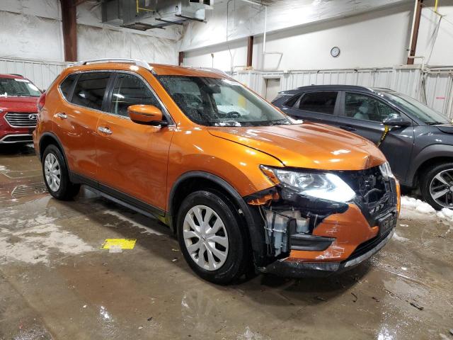 JN8AT2MV2HW276268 - 2017 NISSAN ROGUE S ORANGE photo 4