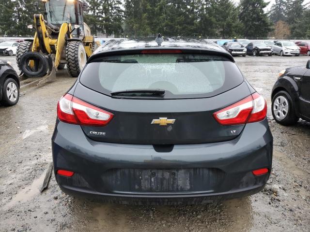 3G1BE6SM2KS596262 - 2019 CHEVROLET CRUZE LT CHARCOAL photo 6