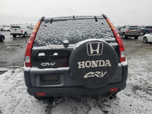 JHLRD78814C013233 - 2004 HONDA CR-V EX BLACK photo 6