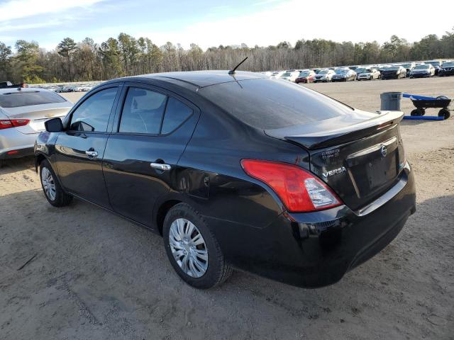 3N1CN7AP6GL803768 - 2016 NISSAN VERSA S BLACK photo 2