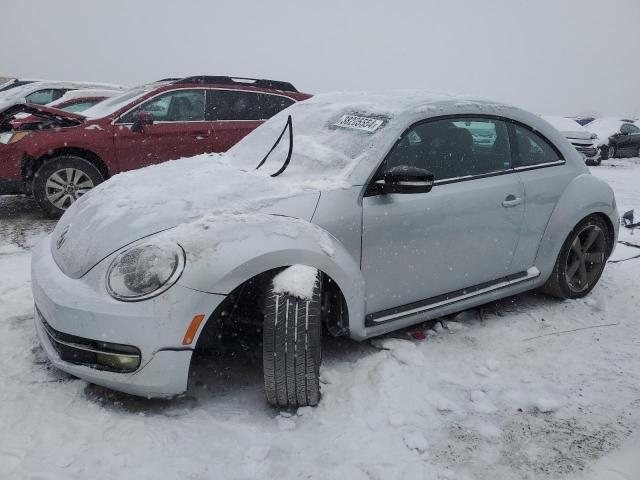 3VW4A7AT7CM644528 - 2012 VOLKSWAGEN BEETLE TURBO SILVER photo 1