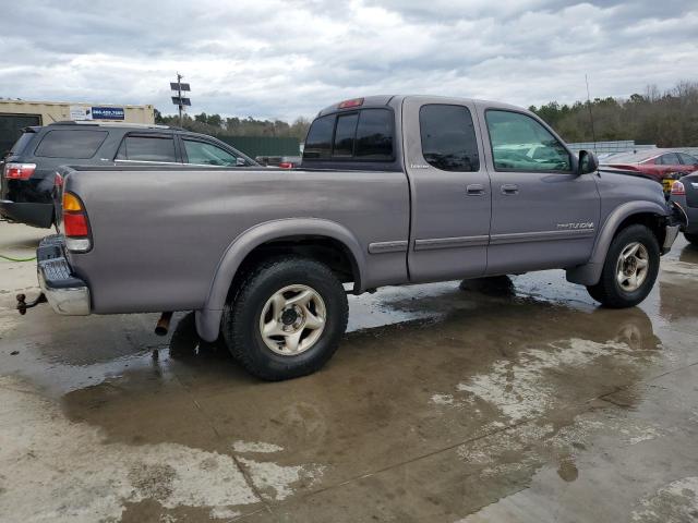 5TBRT3817YS047301 - 2000 TOYOTA TUNDRA ACCESS CAB LIMITED GRAY photo 3