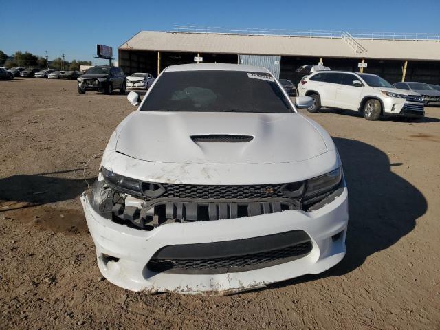 2C3CDXGJ9KH704175 - 2019 DODGE CHARGER SCAT PACK WHITE photo 5