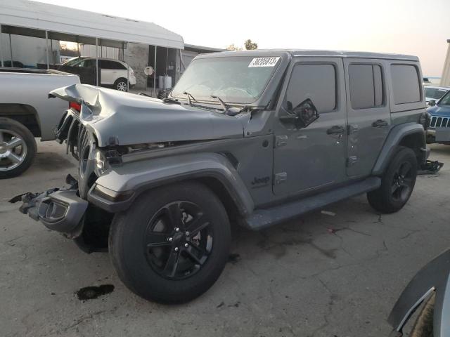 1C4HJXENXLW245774 - 2020 JEEP WRANGLER U SAHARA GRAY photo 1
