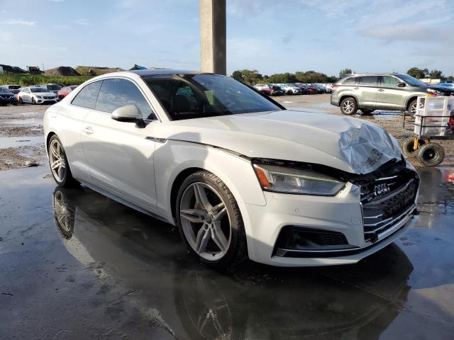 WAUUNAF55JA037792 - 2018 AUDI A5 PRESTIGE S-LINE WHITE photo 4