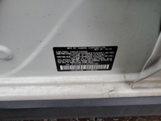 JF2GTACC7JH295586 - 2018 SUBARU CROSSTREK PREMIUM 白色 照片 13