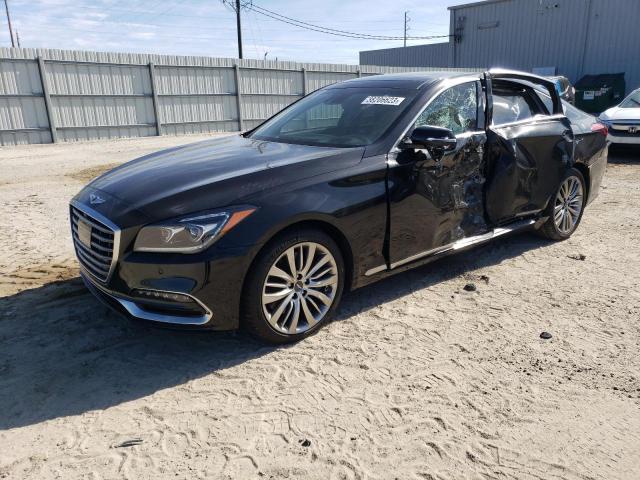 KMHGN4JFXJU239166 - 2018 GENESIS G80 ULTIMATE BLACK photo 1