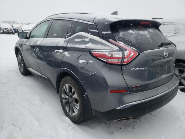 5N1AZ2MH9JN188877 - 2018 NISSAN MURANO S GRAY photo 2