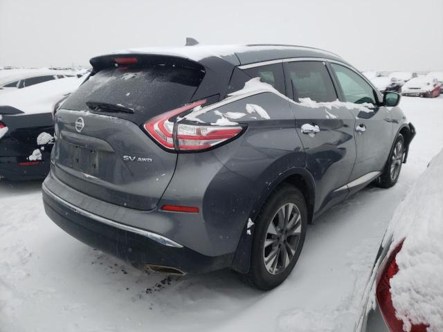 5N1AZ2MH9JN188877 - 2018 NISSAN MURANO S GRAY photo 3