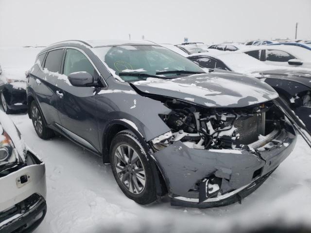 5N1AZ2MH9JN188877 - 2018 NISSAN MURANO S GRAY photo 4