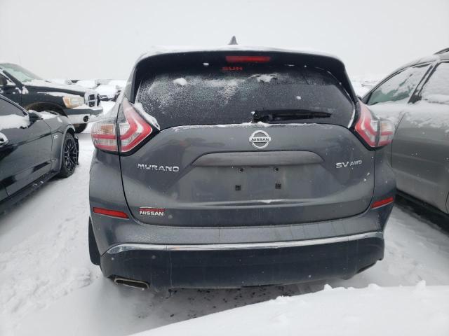 5N1AZ2MH9JN188877 - 2018 NISSAN MURANO S GRAY photo 6