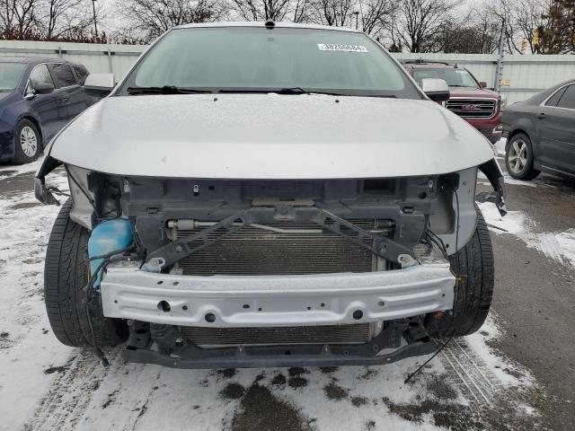 2FMDK3JC2CBA08847 - 2012 FORD EDGE SEL SILVER photo 5