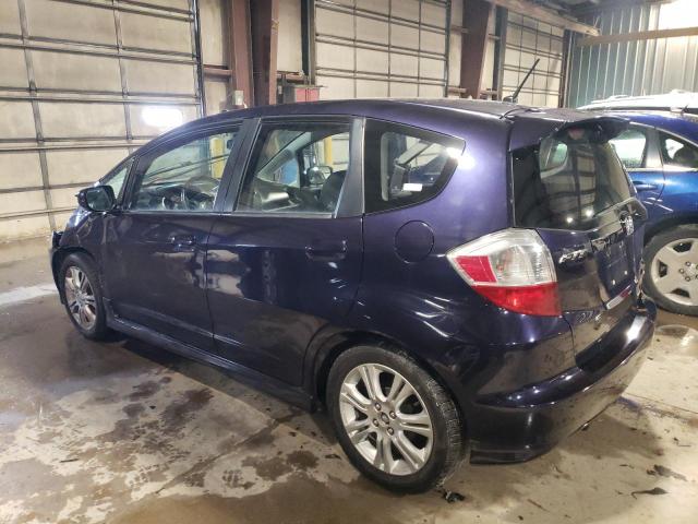 JHMGE88439S035850 - 2009 HONDA FIT SPORT BLUE photo 2