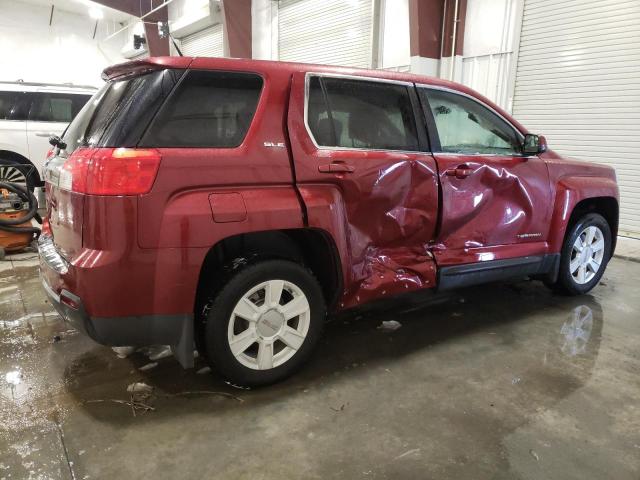 2GKALMEK4C6363480 - 2012 GMC TERRAIN SLE BURGUNDY photo 3