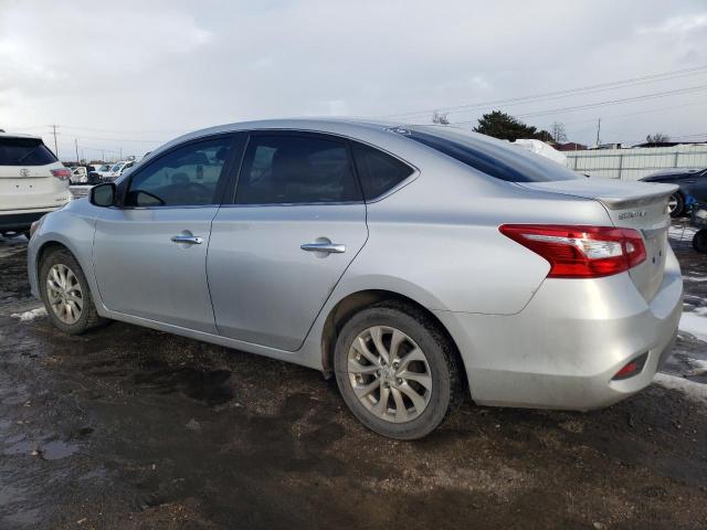 3N1AB7AP6HY406825 - 2017 NISSAN SENTRA S SILVER photo 2