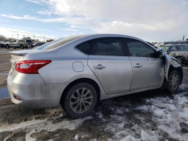 3N1AB7AP6HY406825 - 2017 NISSAN SENTRA S SILVER photo 3