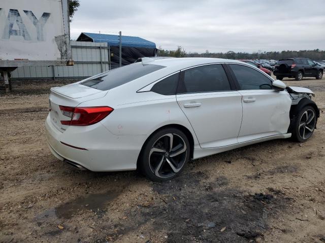 1HGCV1F30JA224209 - 2018 HONDA ACCORD SPORT WHITE photo 3