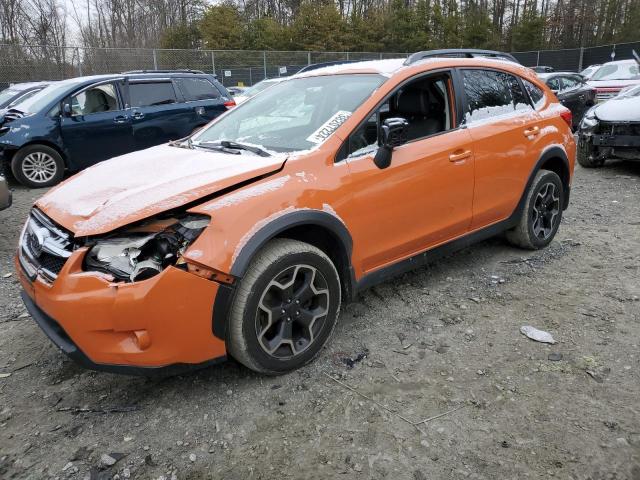 JF2GPAGC8E8345027 - 2014 SUBARU XV CROSSTR 2.0 LIMITED ORANGE photo 1