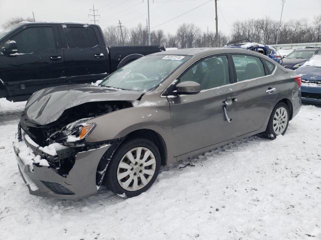 3N1AB7AP6GY234472 - 2016 NISSAN SENTRA S GRAY photo 1