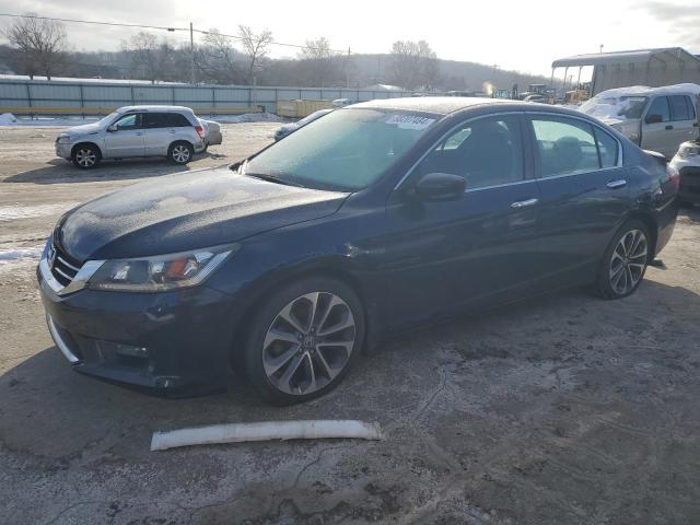 1HGCR2F51FA262227 - 2015 HONDA ACCORD SPORT BLUE photo 1