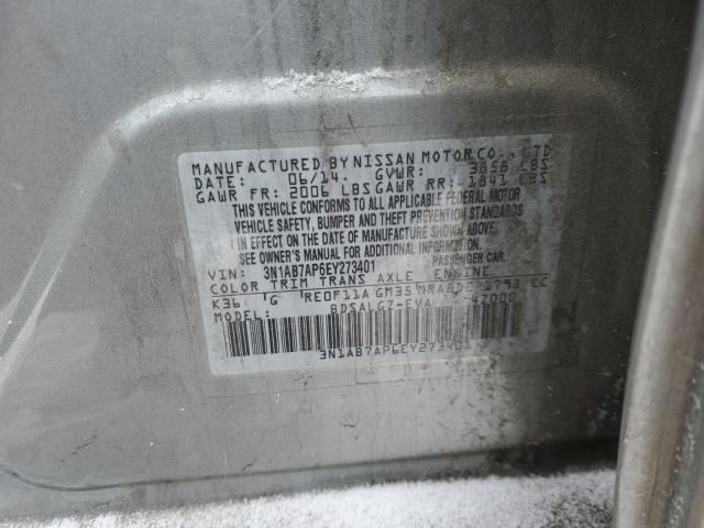 3N1AB7AP6EY273401 - 2014 NISSAN SENTRA S GRAY photo 12