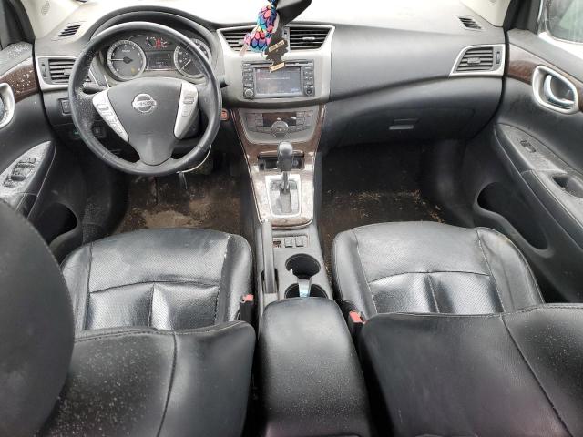 3N1AB7AP6EY273401 - 2014 NISSAN SENTRA S GRAY photo 8