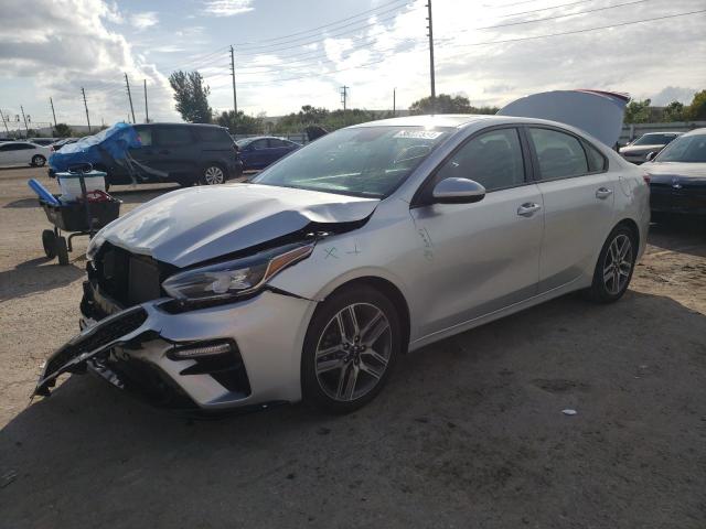 3KPF34AD1KE094653 - 2019 KIA FORTE GT LINE SILVER photo 1