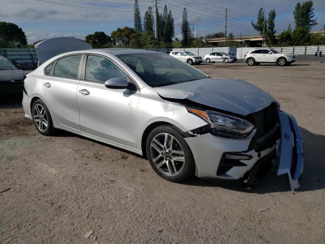 3KPF34AD1KE094653 - 2019 KIA FORTE GT LINE SILVER photo 4