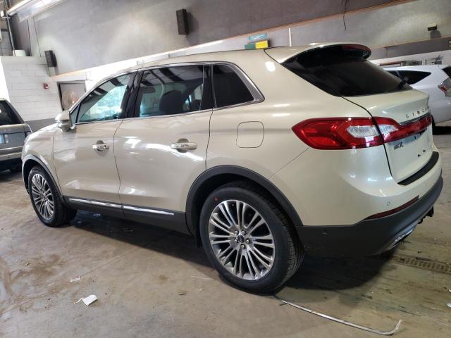 2LMTJ8LRXGBL22432 - 2016 LINCOLN MKX RESERVE 奶油色 照片 2