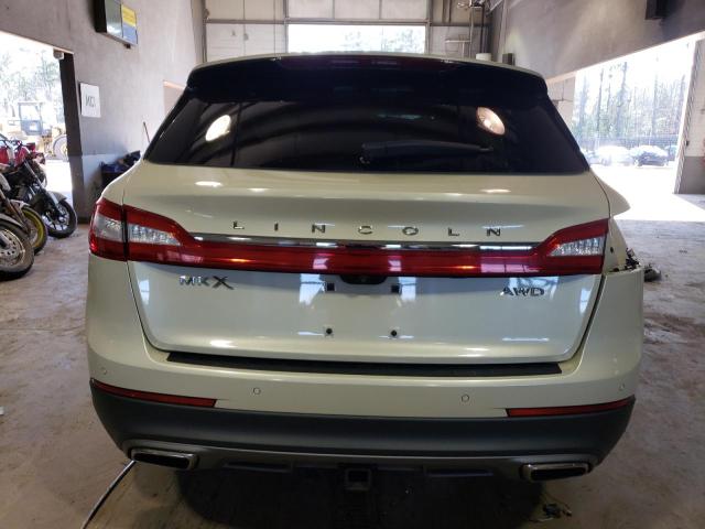 2LMTJ8LRXGBL22432 - 2016 LINCOLN MKX RESERVE 奶油色 照片 6