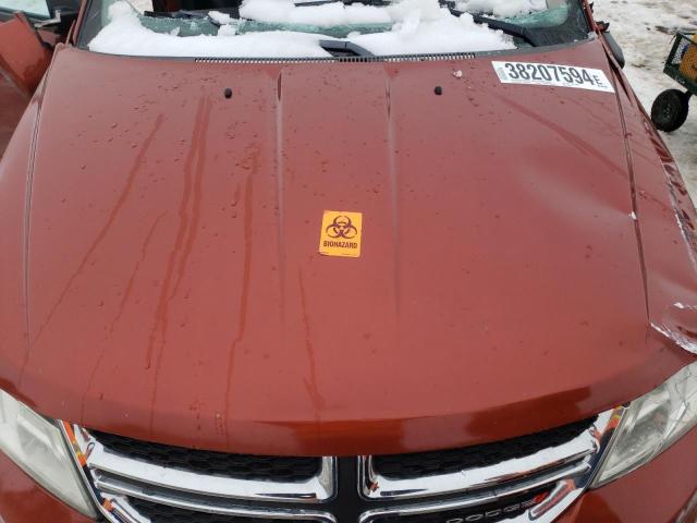 3C4PDCDG8DT558571 - 2013 DODGE JOURNEY CREW RED photo 12