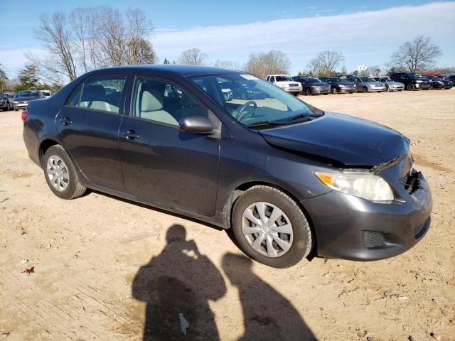 1NXBU4EE9AZ346630 - 2010 TOYOTA COROLLA BASE GRAY photo 4