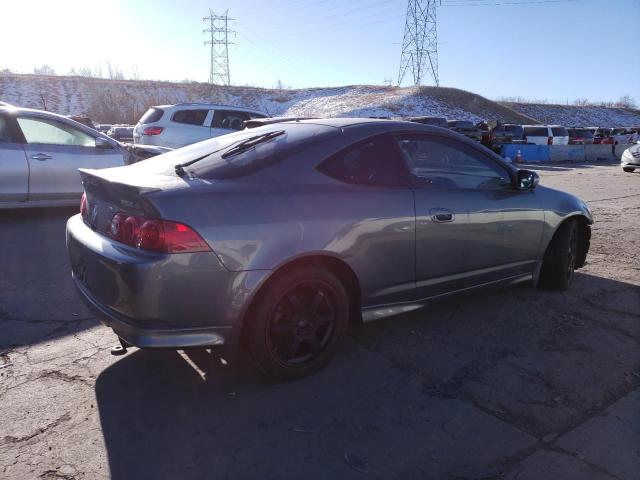 JH4DC53096S004450 - 2006 ACURA RSX TYPE-S GRAY photo 3