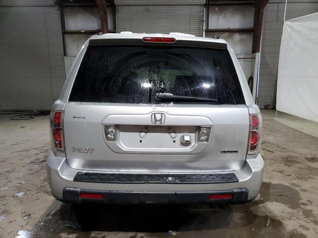 5FNYF18796B028625 - 2006 HONDA PILOT EX SILVER photo 6