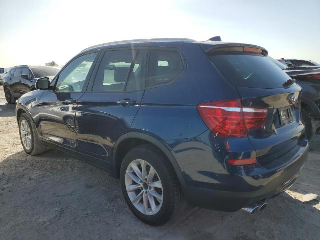 5UXWZ7C57H0V86268 - 2017 BMW X3 SDRIVE28I BLUE photo 2