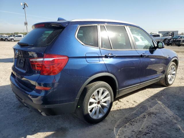 5UXWZ7C57H0V86268 - 2017 BMW X3 SDRIVE28I BLUE photo 3