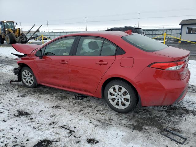 JTDEPRAE9LJ052404 - 2020 TOYOTA COROLLA LE RED photo 2